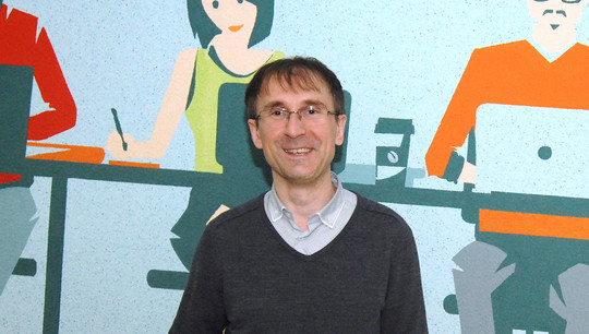 Oleg Mariev is one of the authors of the research group. Photo: Vladimir Petrov.